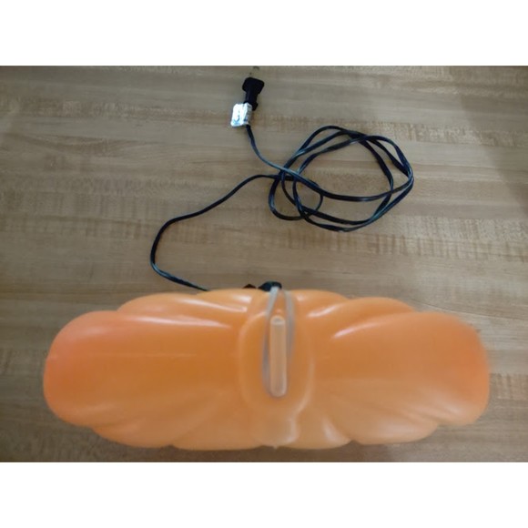 Vintage Lot of 3 Glow Lite Hanging Window Plug In Pumpkin Blow Molds In Boxes - Picture 7 of 13